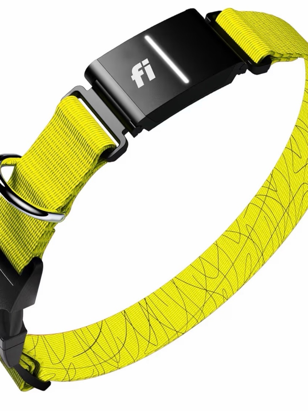 Smart Dog Collar - Neon Yellow
